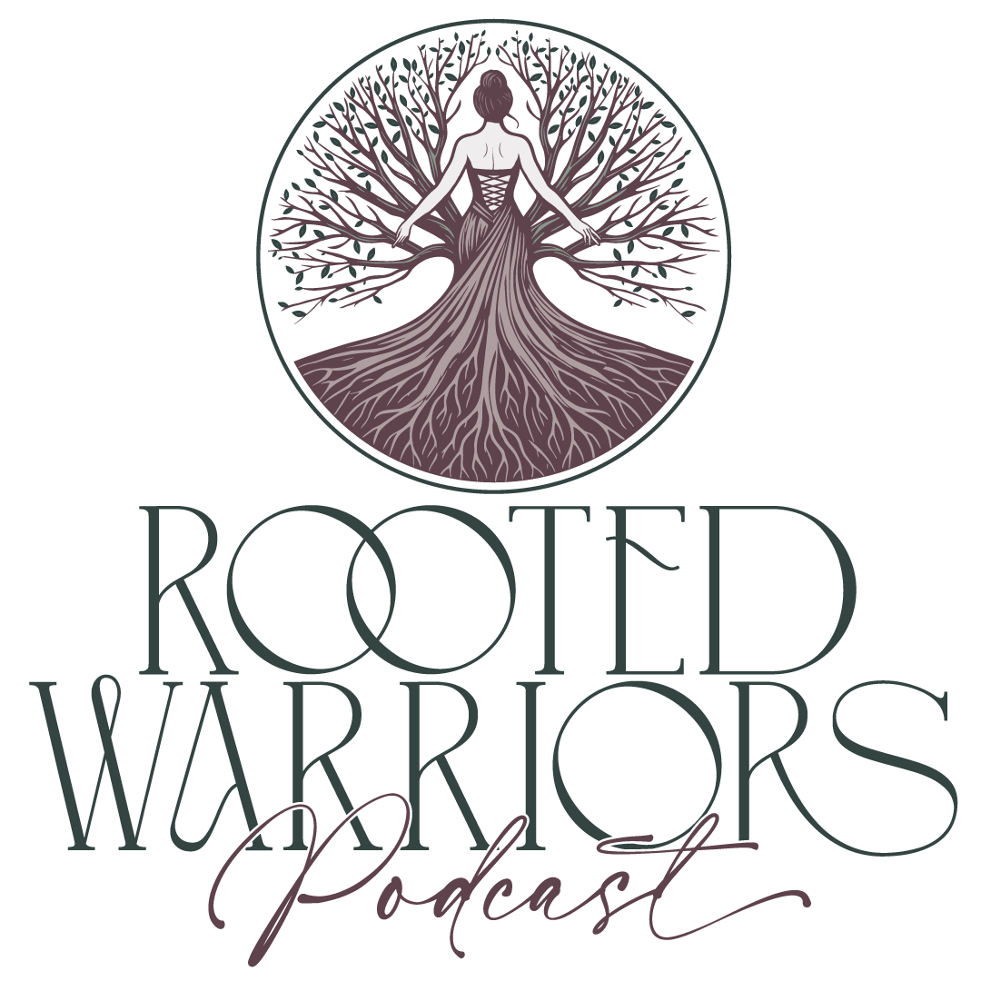 Rooted Warriors Podcast logo
