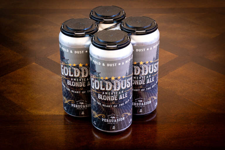 Gold Dust canned beer